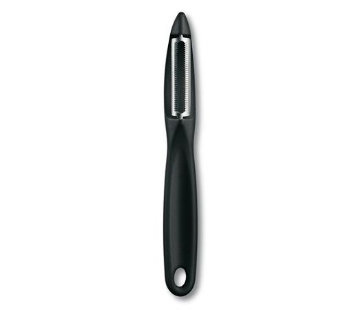 Obieraczka pionowa 21 cm Victorinox - Czarna ząbkowane ostrze V.AK.7.6075 Obieraczka pionowa 21 cm Victorinox - Czarna ząbkowane ostrze V.AK.7.6075