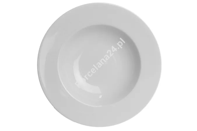 Talerz głęboki 22,5 cm (klasyczny) Lubiana - Roma biała (nr 2019) Talerz głęboki 22,5 cm (klasyczny) Lubiana - Roma biała (nr 2019)