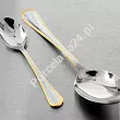 Komplet sztućców 24 cz. na 6 osób Pintinox 1929 - Sirio (2.5 mm) złocone 23.SIRG.K24