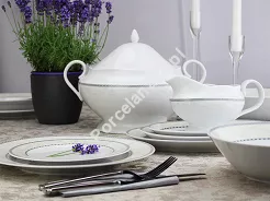 Serwis obiadowy na 6 osób (25 el.) Ćmielów - Astra K601 MARZENIE