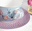 Komplet 2 filiżanek ze spodkiem 0,3 L Pip Studio - Flower Festival Light Blue 51.FFLB.004.107