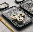 Zestaw do sushi dla 2 osób (4 el.) z pałeczkami Tokyo Design Studio - Tokusa Brown 33847