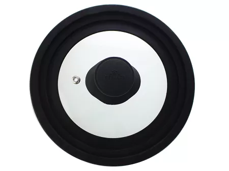 Pokrywa szklana z silikonowym rantem 16 / 18 / 20 cm Gerlach - Smart 994R