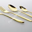 Komplet sztućców 24 cz. na 6 osób PINTINOX - Florence Gold - pudełko 23.26LO.7091.K24