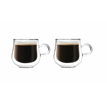 Kpl. filiżanek termicznych z podwójną ścianką 250 ml (2 szt.) Vialli Design - Bolla 1K.BOLLA.6414