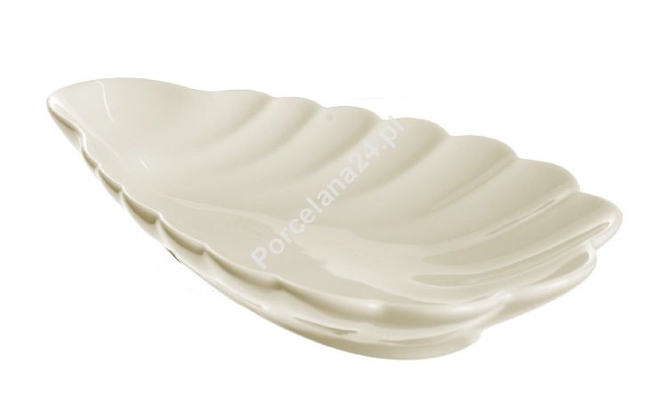 Półmisek owalny 18 cm - MUSZELKA - Castel FBC - ecru Półmisek owalny 18 cm - MUSZELKA - Castel FBC - ecru