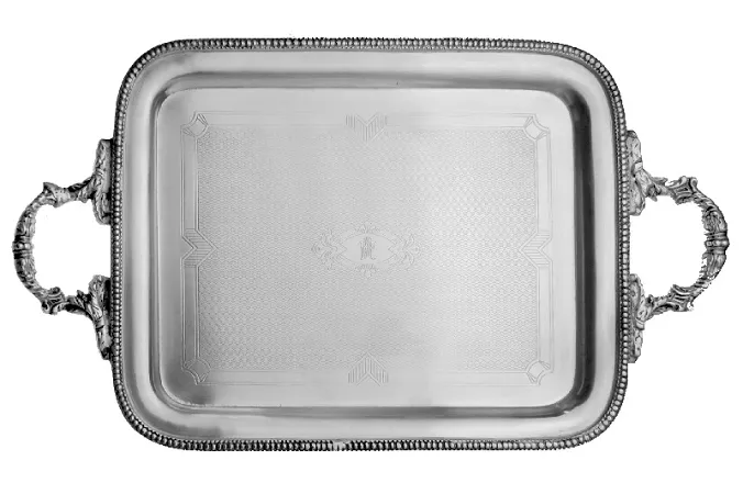 Taca 33 x 20 cm Precjoza - POSREBRZANA 36.P-37 Taca 33 x 20 cm Precjoza - POSREBRZANA 36.P-37
