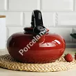 Czajnik emaliowany 2,5 L Forchetto - Luna Rosso 1FO.CZA.1055