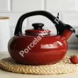 Czajnik emaliowany 2,5 L Forchetto - Luna Rosso 1FO.CZA.1055