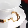 Filiżanka ze spodkiem 0,24 L / 14 cm Porcel - Premium Gold 10.PRG.FS24