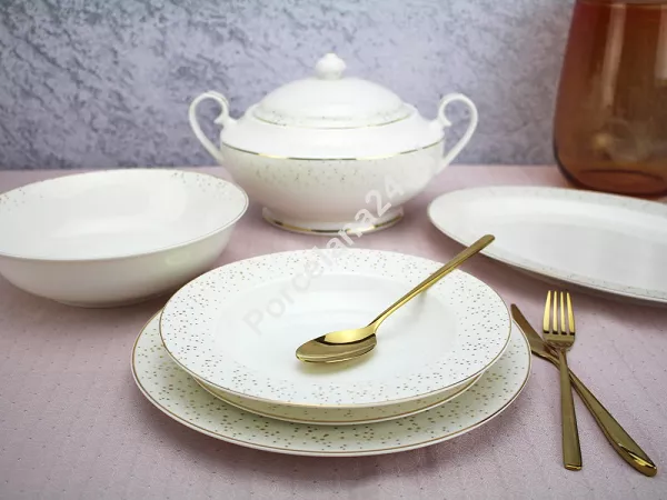 Serwis obiadowy na 12 osób (41el) Villa Italia - Diana Serwis obiadowy na 12 osób (41el) Villa Italia - Diana