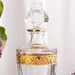 Kpl. szklanek do whisky 0,34 L (6szt) + karafka 0,85L (1szt) Bohemia - Quadro Baroko Gold 4SB.QUB.000507