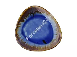 Talerz płytki 26 cm Kera Ceramika - Delta Cristall Lazur