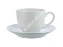 Filiżanka ze spodkiem 0,30 L / 16 cm Bogucice - Alumina Active Coup Rosy Piazza 1020