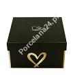 Filiżanka ze spodkiem 0,25 L Duo - Złote Serduszko 15.ZŁS.FS-G