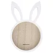 Patera dekoracyjna drewniana 19 cm Altom design - żółta 07.PAT.1831