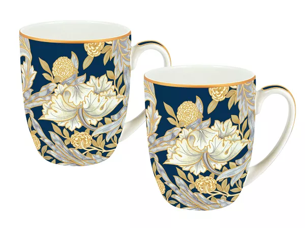 Komplet 2 kubków 0,45 L Carmani - William Morris 33.834-0204 Komplet 2 kubków 0,45 L Carmani - William Morris 33.834-0204