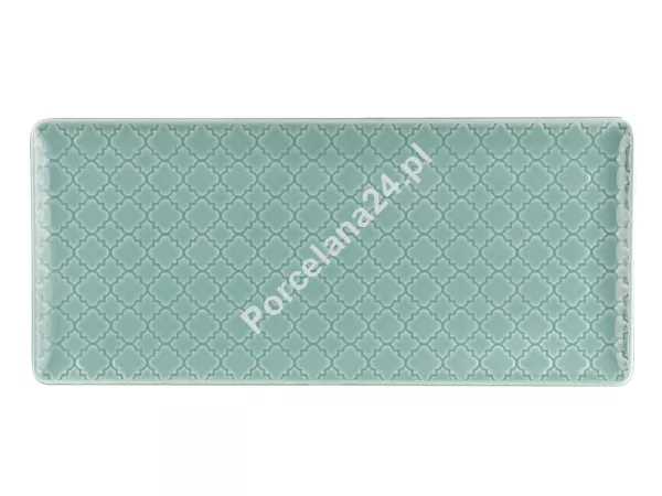 Półmisek prostokątny 29x13 cm Lubiana - Marrakesz Zielony (Morski)  Półmisek prostokątny 29x13 cm Lubiana - Marrakesz Zielony (Morski) 