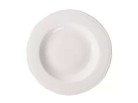 Talerz głęboki 23 cm  Bogucice - Gino White 1228