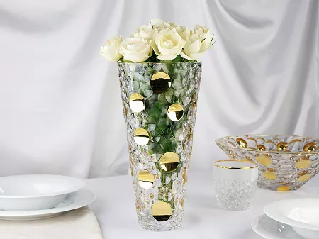 Wazon 31 cm Bohemia - LISBOA GOLD 4SB.LGO.022410