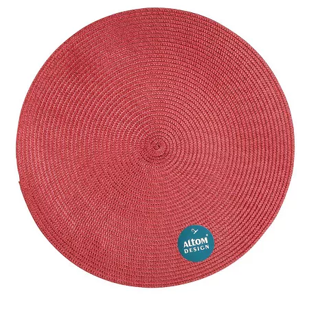 Podkładka / mata na stół słomkowa 38 cm Altom Design - Bordowa 07.MAT.0151 Podkładka / mata na stół słomkowa 38 cm Altom Design - Bordowa 07.MAT.0151