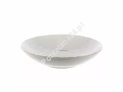 Talerz głęboki 22 cm Ćmielów - Sofia 3604 Złoto