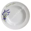 Talerz głęboki 24 cm Lubiana - Roma Lawenda 5979