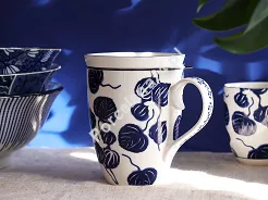 Kubek z zaparzaczem 0,38 L Tokyo Design Studio - Flora Japonica 16979