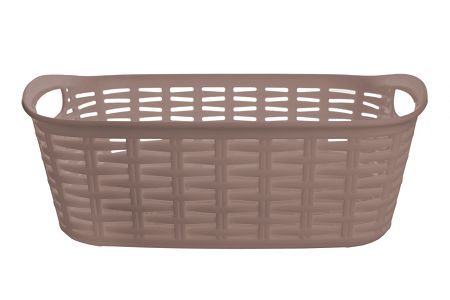 Koszyk 24 x 17 cm Üçsan Plastik - Rattan Brązowy 6.KOS.M-064-B