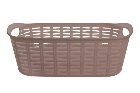 Koszyk 24 x 17 cm Üçsan Plastik - Rattan Brązowy 6.KOS.M-064-B