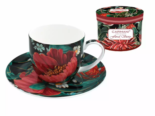 Filiżanka 0,25 L Carmani - Floral Story 33.840-9336 Filiżanka 0,25 L Carmani - Floral Story 33.840-9336