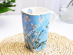 Kubek kwadratowy 0,65 L Duo - Vincent van Gogh, Almond Blossom 15.ALB.K65
