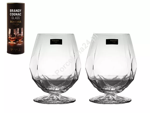 Kpl. szklanek do whisky 530 ml (2 szt.) w tubie Bohemia Prestige -  Desire 4SB.TUBA.802480 Kpl. szklanek do whisky 530 ml (2 szt.) w tubie Bohemia Prestige -  Desire 4SB.TUBA.802480