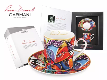 Filiżanka ze spodkiem 0,25 L Carmani - Pierre Dissard Virtuoso 33.046-0305