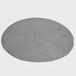 Podkładka / mata na stół słomkowa 38 cm Altom Design - Szara 07.MAT.5211
