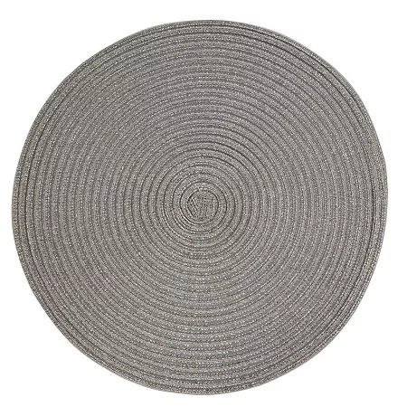 Podkładka / mata na stół słomkowa 38 cm Altom Design - Szara 07.MAT.5211 Podkładka / mata na stół słomkowa 38 cm Altom Design - Szara 07.MAT.5211