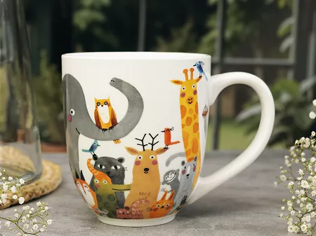 Kubek 1 L Duo - Zwierzęta 15.ZWI.K1000