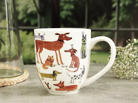 Kubek 1 L Duo - Różne psy 15.RÓP.K1000