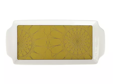 Taca do ciasta 36 cm Ćmielów - Jenny Solaris Gold