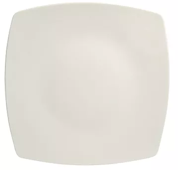 Półmisek kwadratowy 29 cm Karolina - Hiruni - Ecru