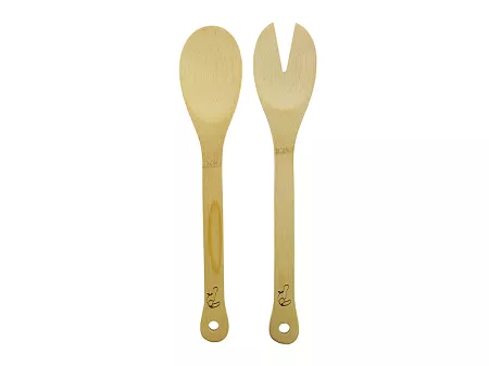 Komplet bambusowych sztućców do sałaty 2 szt. (30 cm) Fackelmann - 11.30204